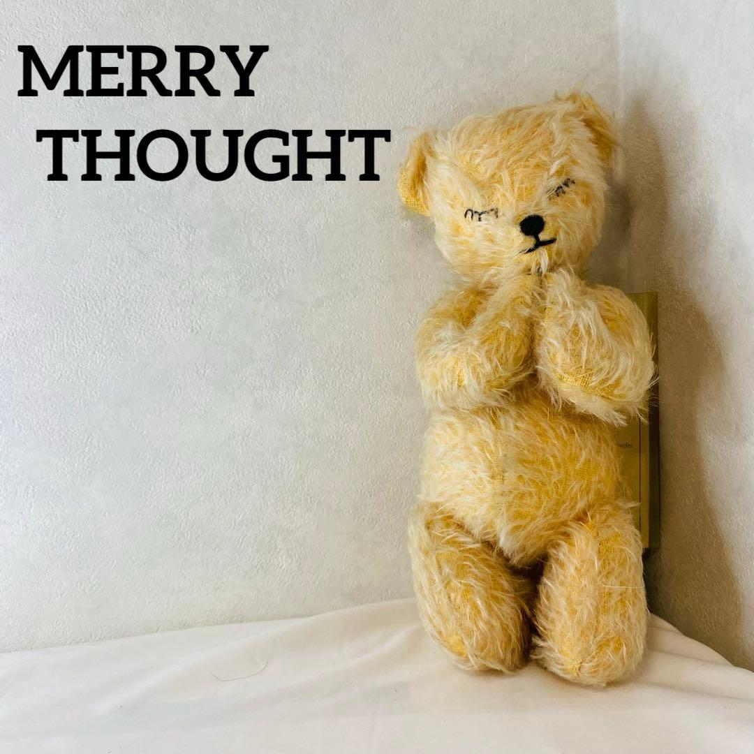 【限定品】　幸せを呼び込むテディベア MERRYTHOUGHT