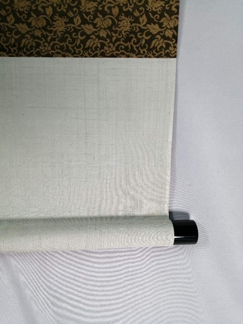 【茶道具】大徳寺　紫野 立花大亀和尚筆 一行『芦花明月一辺秋』 掛軸C156