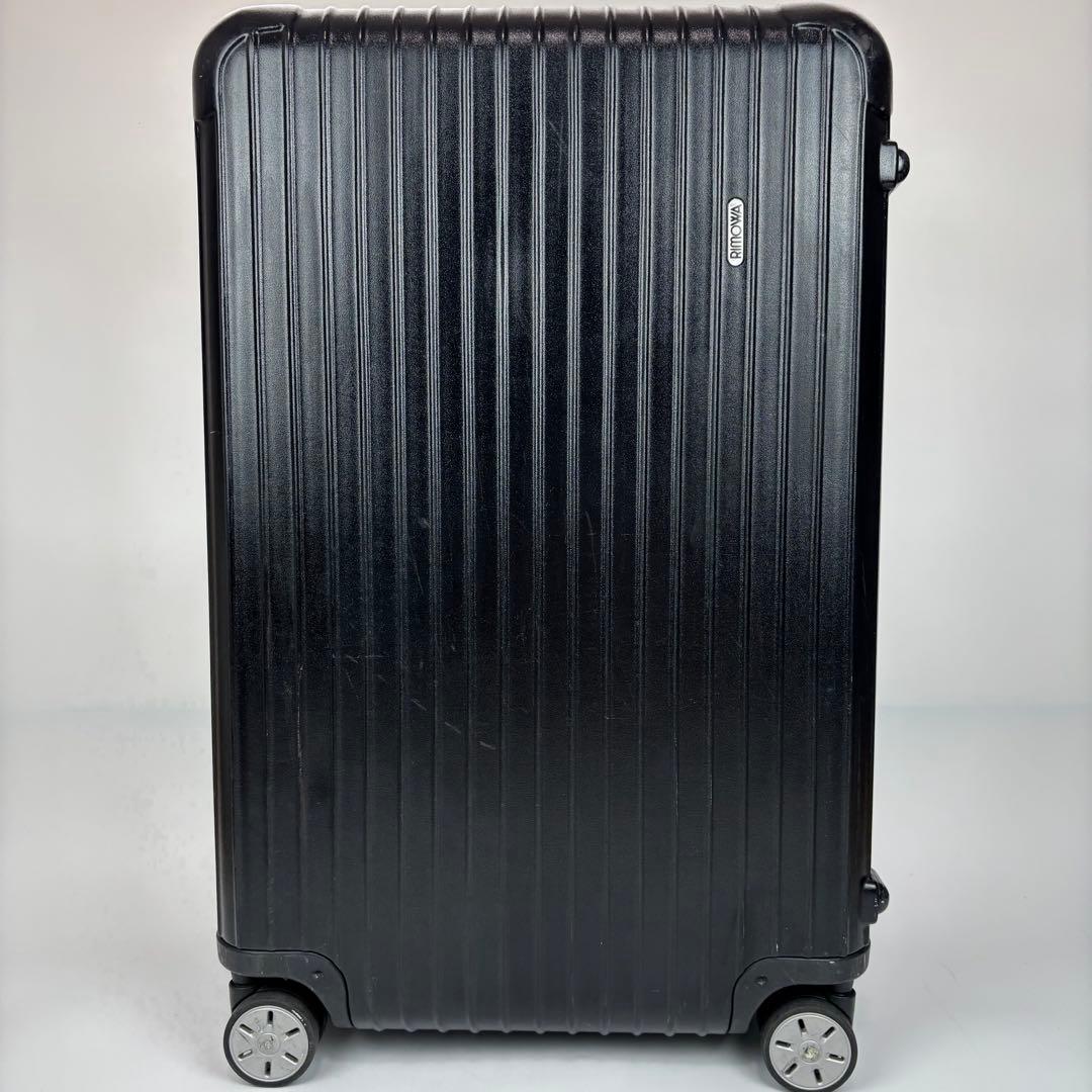 リモワ サルサ 78L キャリー スーツケース マットブラック 4輪 大容量 黒