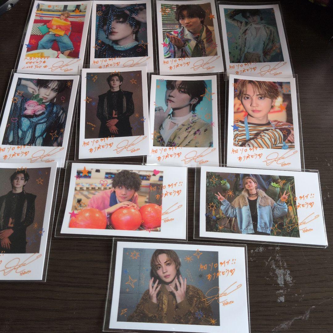 吉野北人 ポラロイド風カード 全種セット