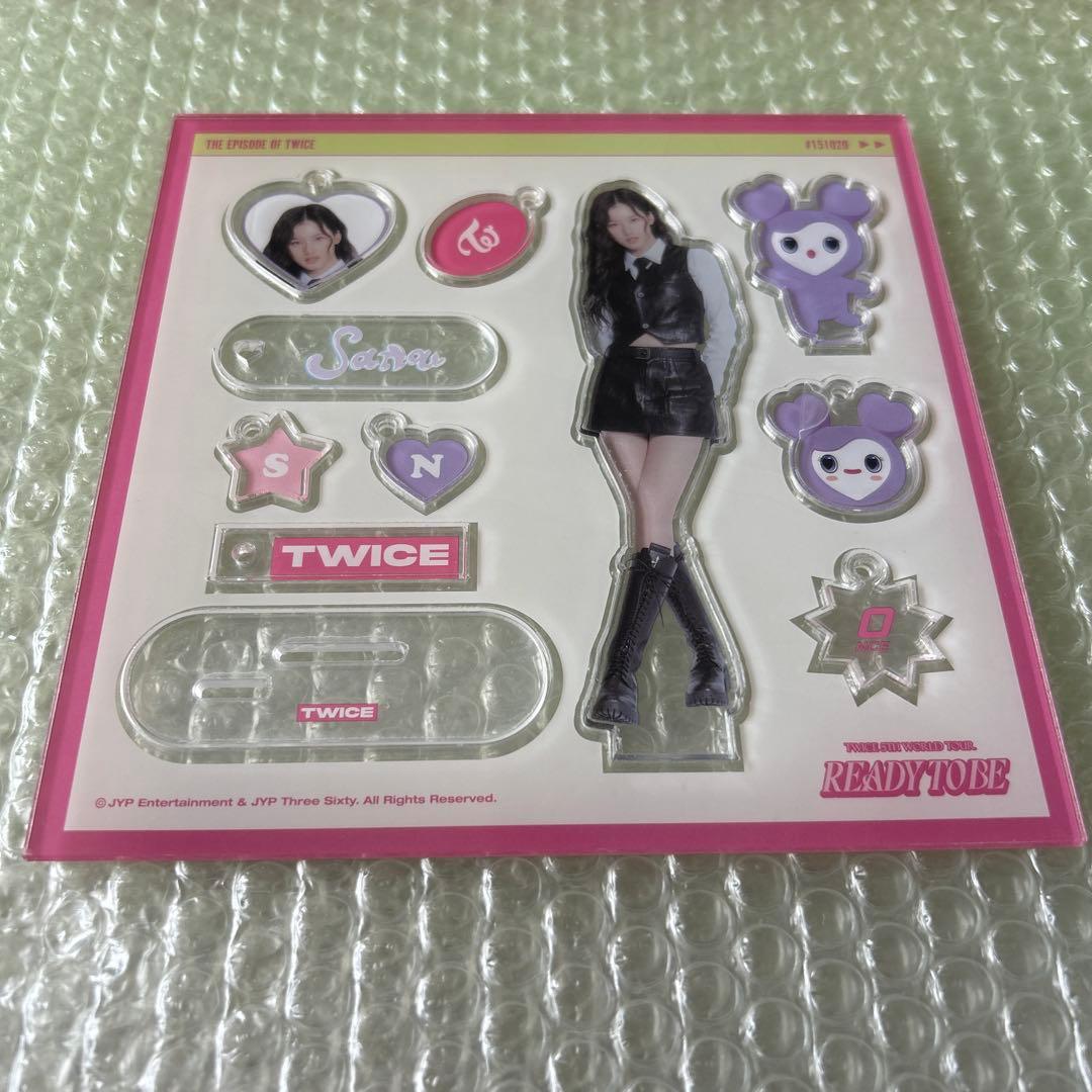 TWICE サナ アクリルキット READY TO BE ソウルコン