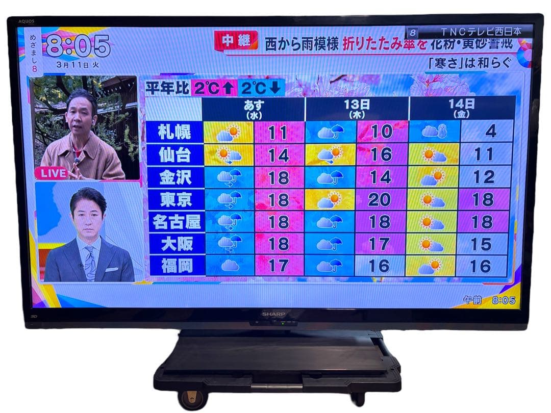 [60インチ] SHARP AQUOS クアトロン LC-60G7