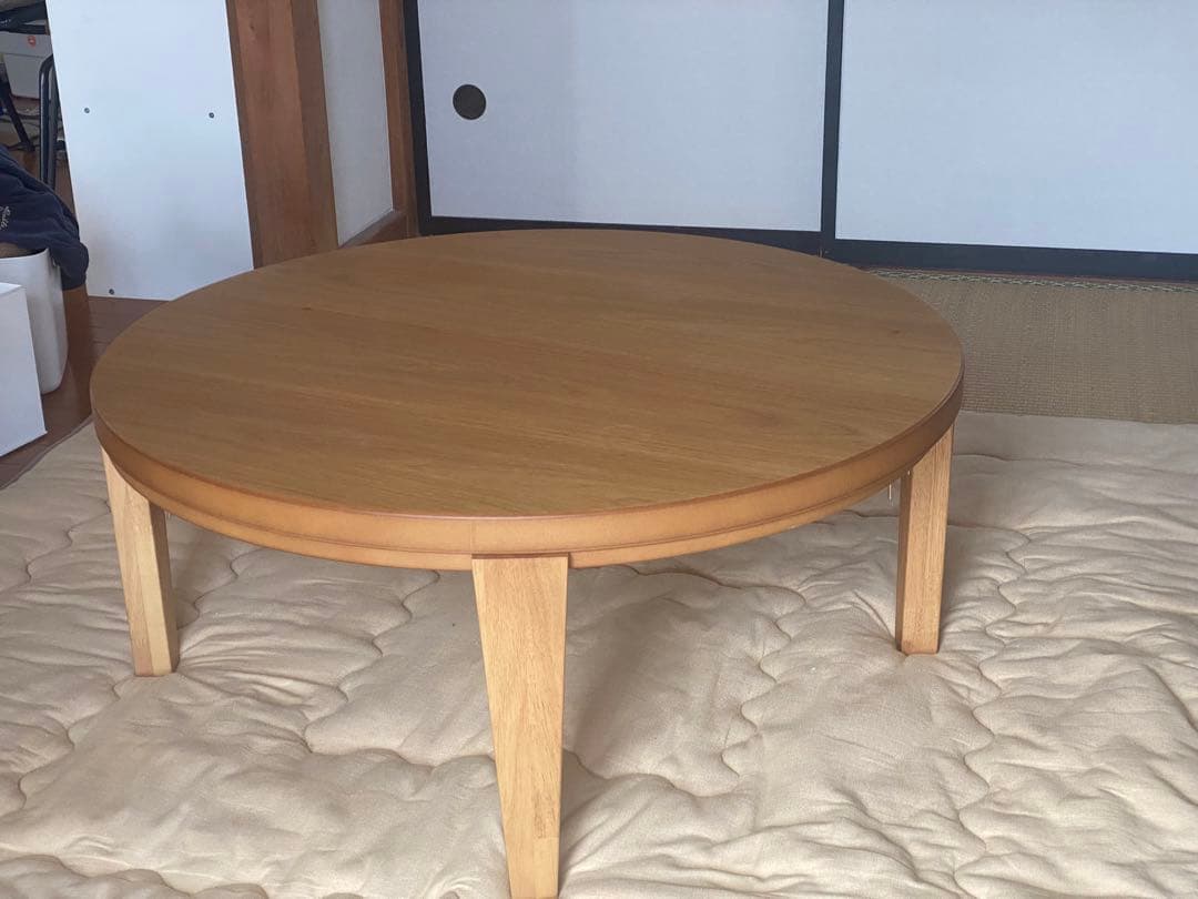 こたつ 木製テーブル