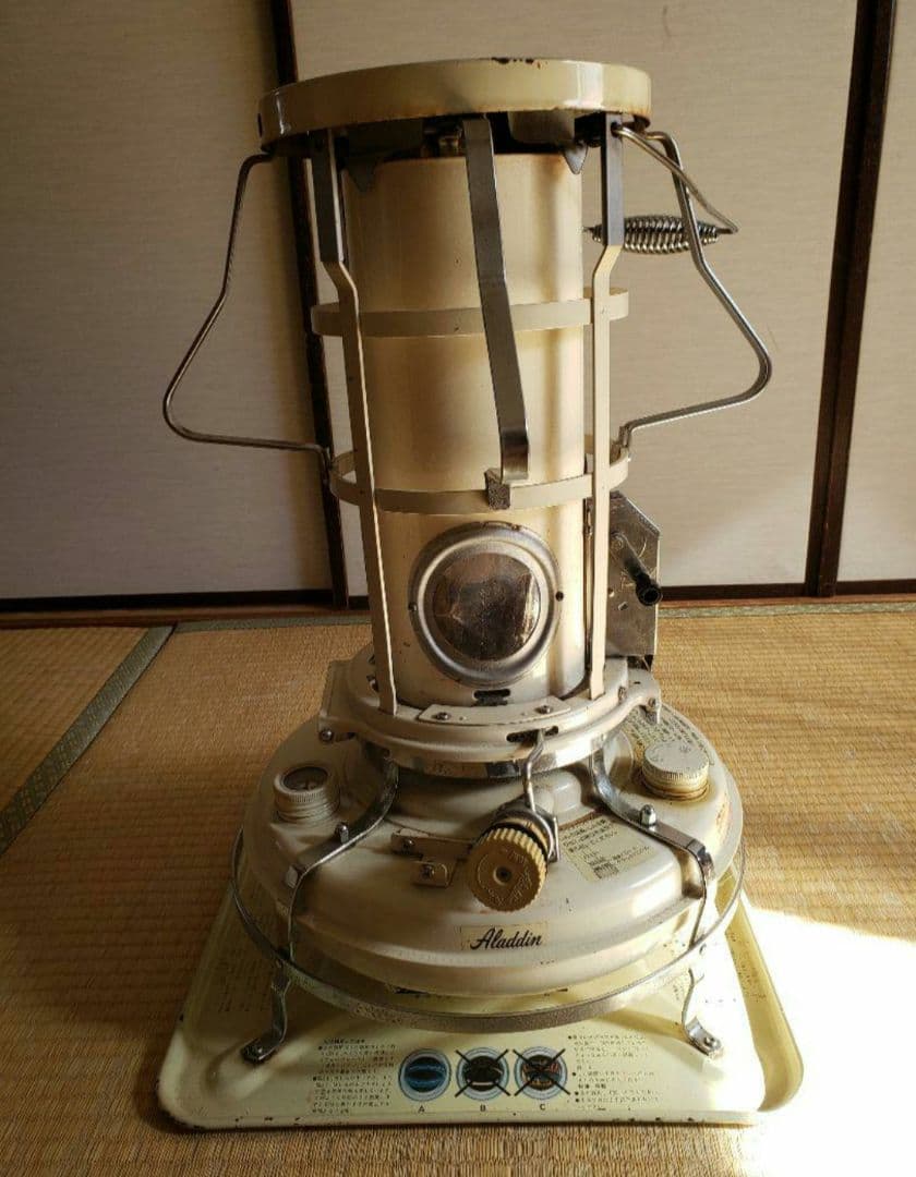 アラジン石油ストーブデラックスＪ380004型ブルーフレーム 訳あり　動作確認済