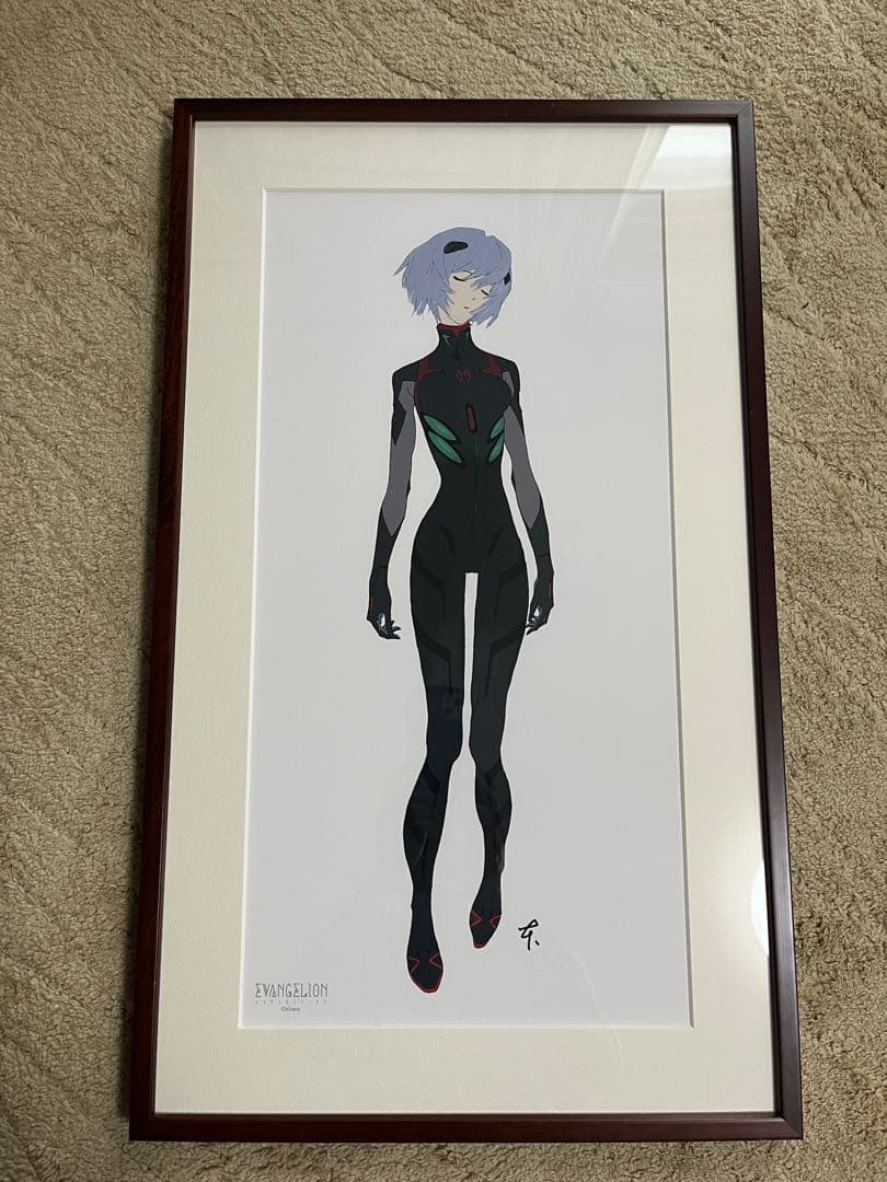 d*9様 エヴァ展限定複製原画/レイ