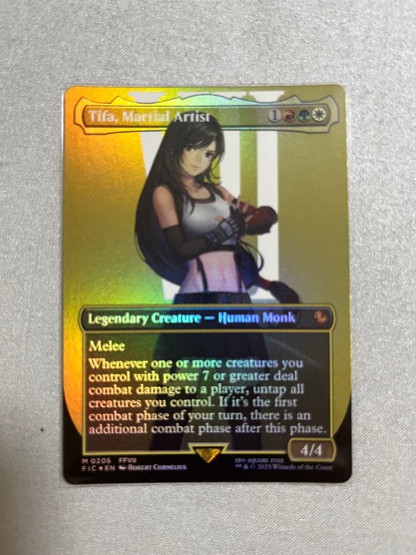 【Foil】 ボーダーレス 格闘家、ティファ 英語