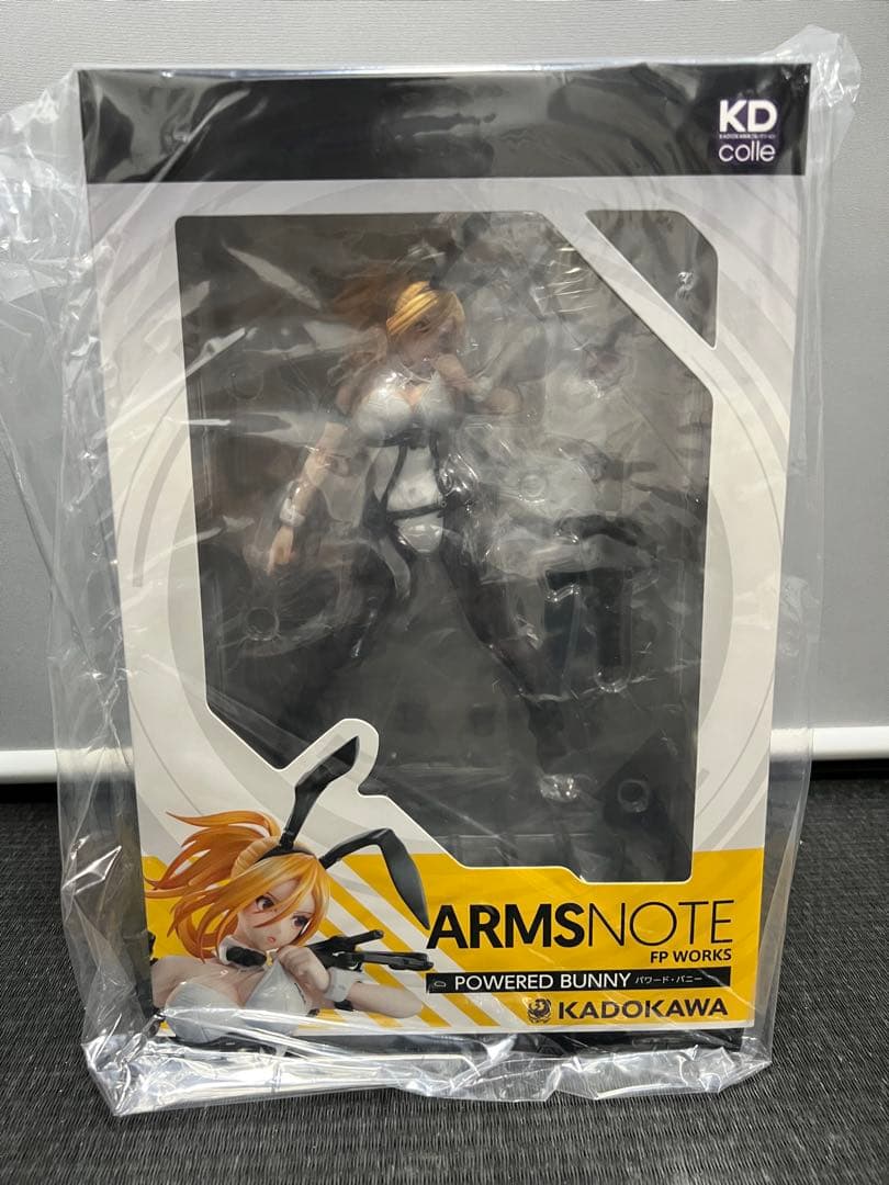 新品未開封特典付き　ARMS NOTE パワード•バニー フィギュア