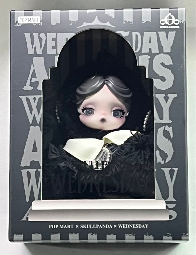 POPMART SKULLPANDA ウェンズデー NY限定 スカルパンダ