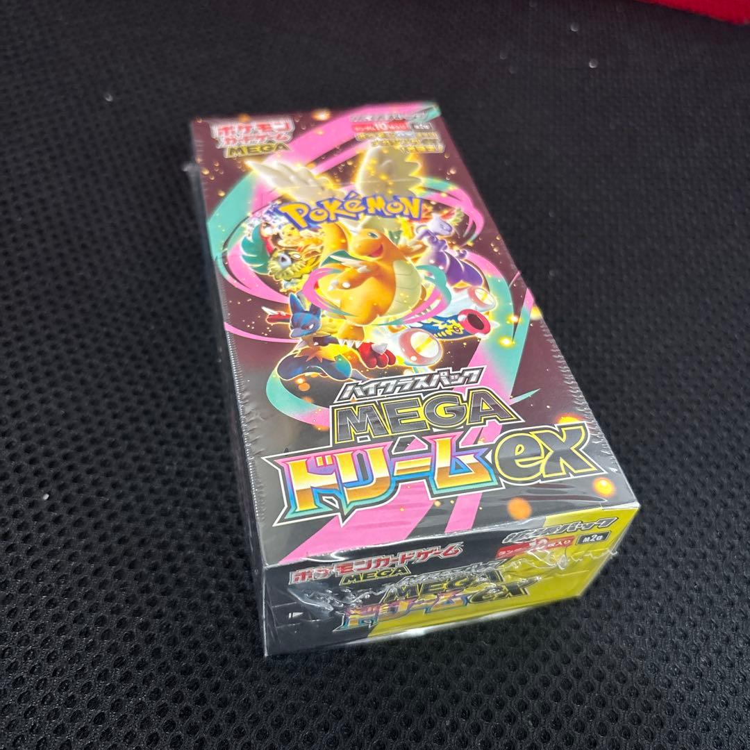 ポケモンカードゲーム MEGAドリームEX 10パック入りシュリンク付き