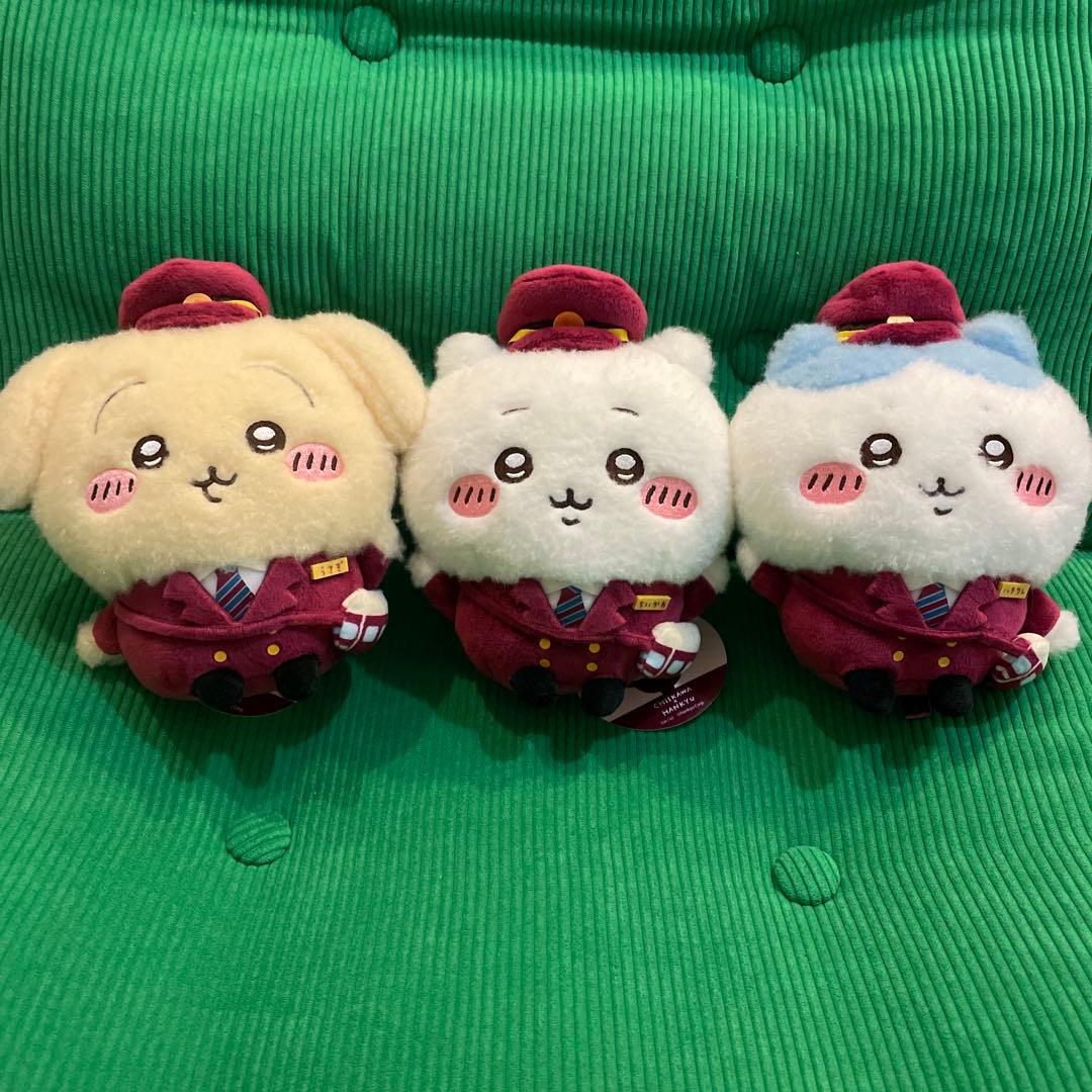 ちいかわ 阪急電車なほわほわぬいぐるみS