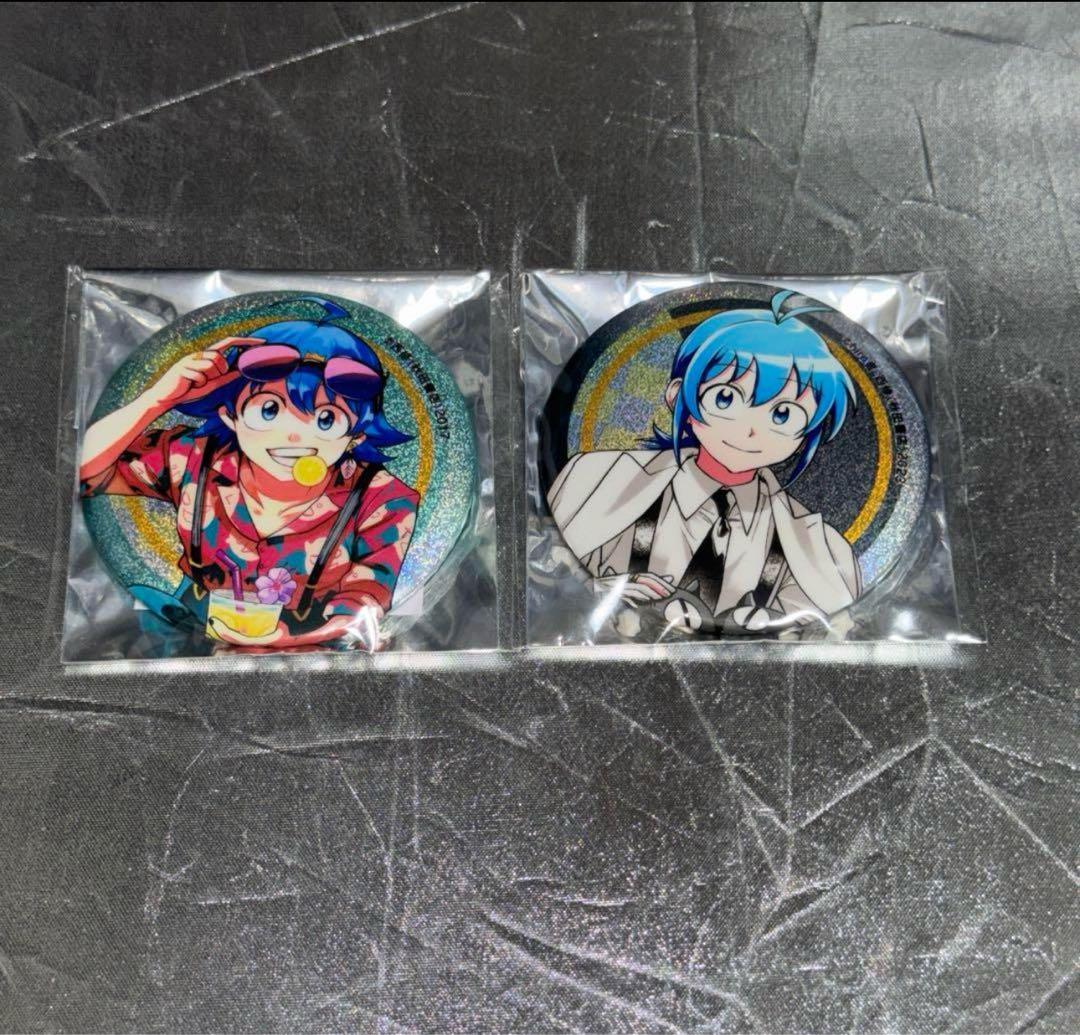 魔入りました　入間くん　if魔フィア　ホログラム缶バッジ　秋田書店　c106