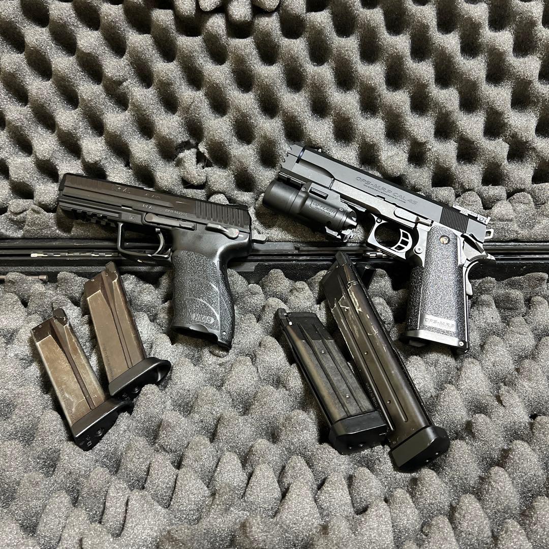 東京マルイ製ハイキャパ5.1＆HK45