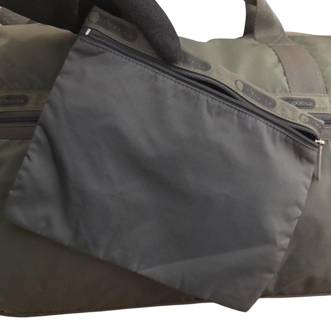 未使用級✨レスポートサック　ボストンバッグ　2way カーキ　ナイロン　大容量
