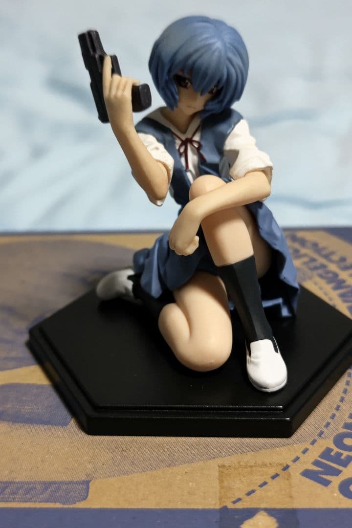 ヤングエース付録　エヴァンゲリオン　綾波レイ　制服バージョン　箱入り