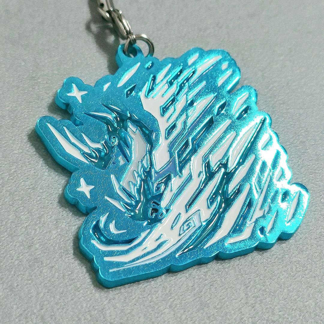 モンスターハンター アイコンステンド イヴェルカーナ ブルーメッキ仕様 モンハン