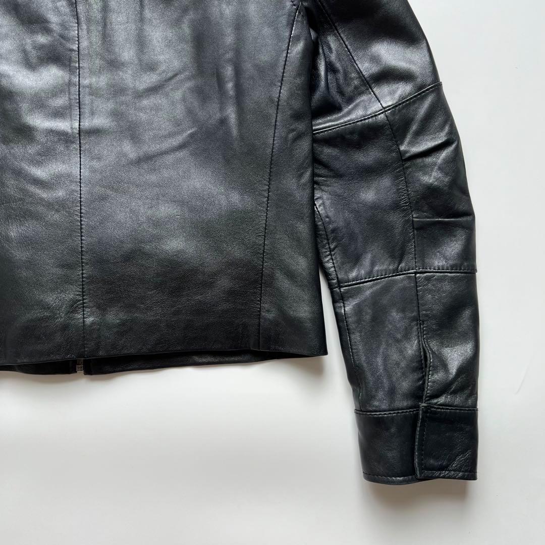 00s アルマーニエクスチェンジ アーカイブ 革ジャン ライダース A989
