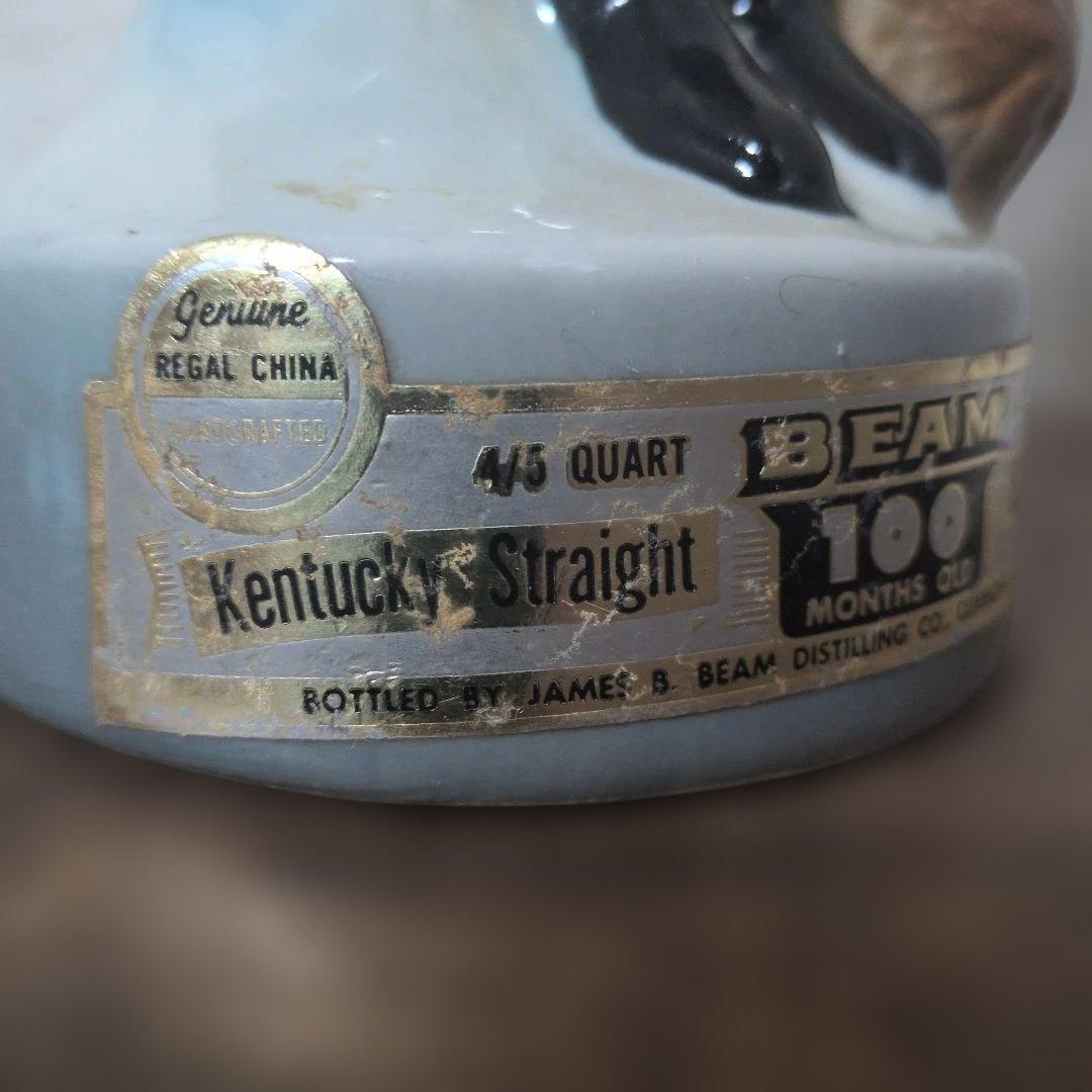 Jim BEAM バーボンウイスキー　未開栓　陶器ボトル　古酒　750ml