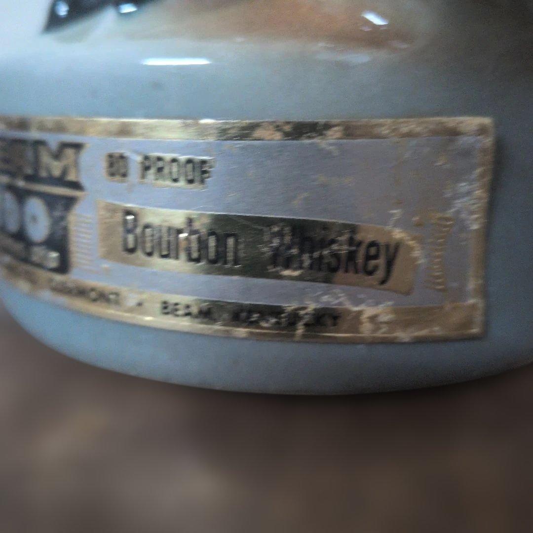 Jim BEAM バーボンウイスキー　未開栓　陶器ボトル　古酒　750ml