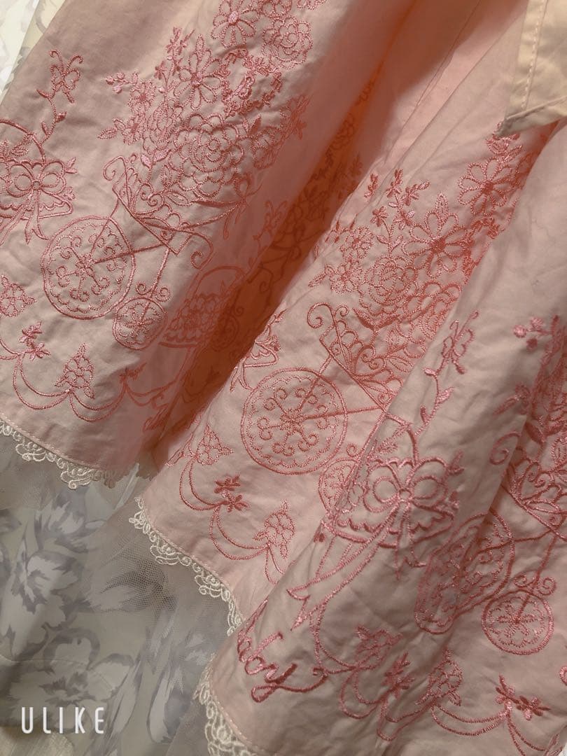 ベイビーザスターズ花車刺しゅう ジャンパースカート