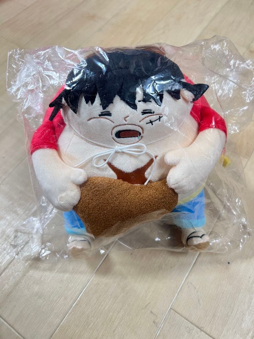 満腹ルフィ ぬいぐるみ 揚げ物キャンペーン