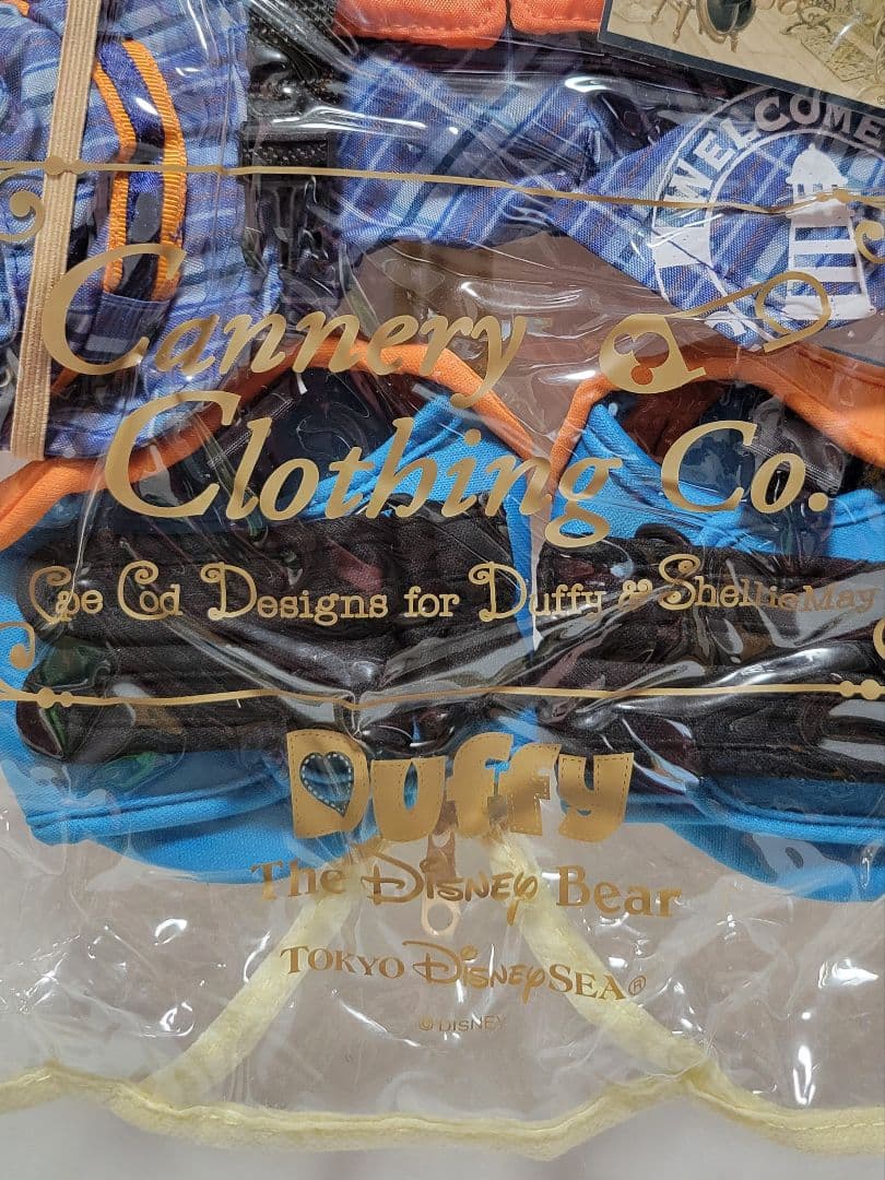 TDS キャナリークロージング ダッフィー シェリーメイ ウェア 2点セット