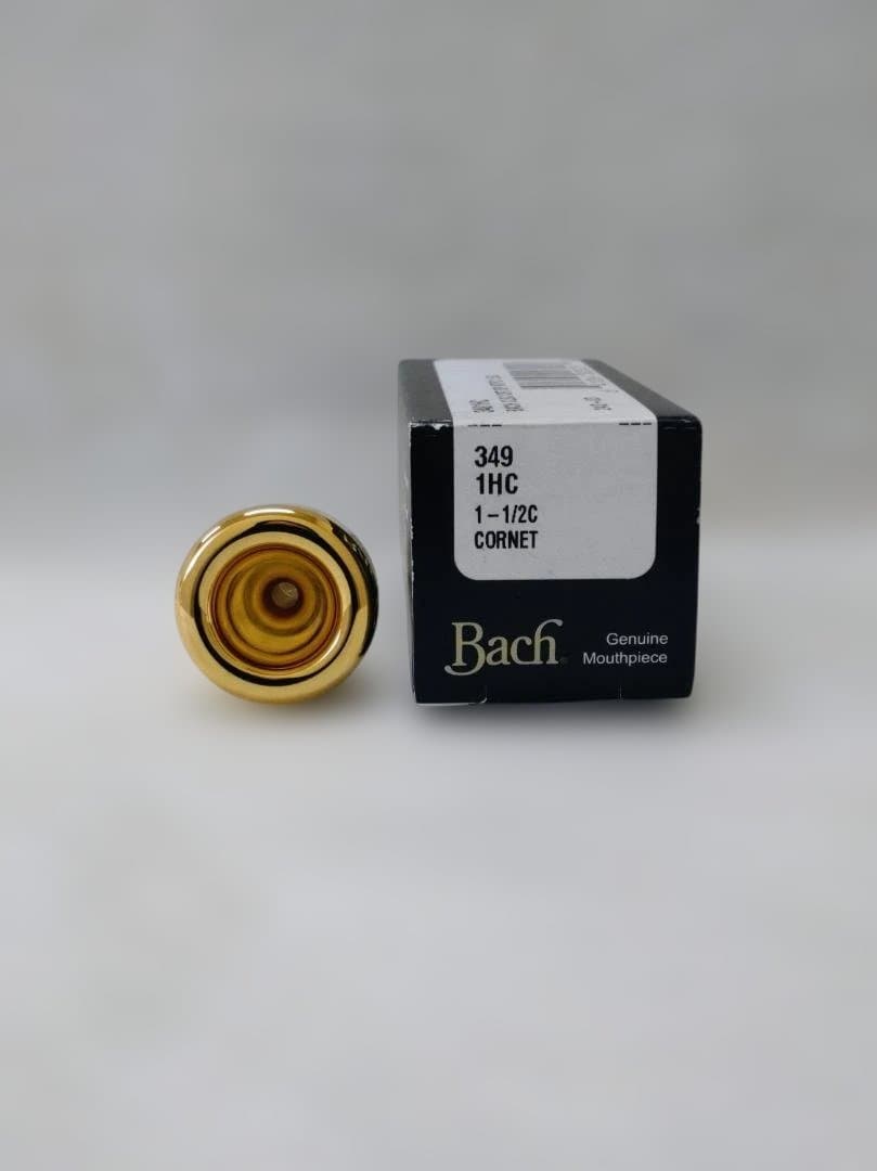 Bach　コルネットマウスピース　1-1/2C　GP
