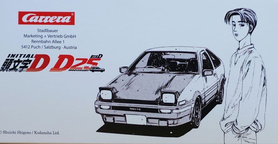 CARRERA DIGTAL1/32 AE86 頭文字D トレノ藤原拓海 新品