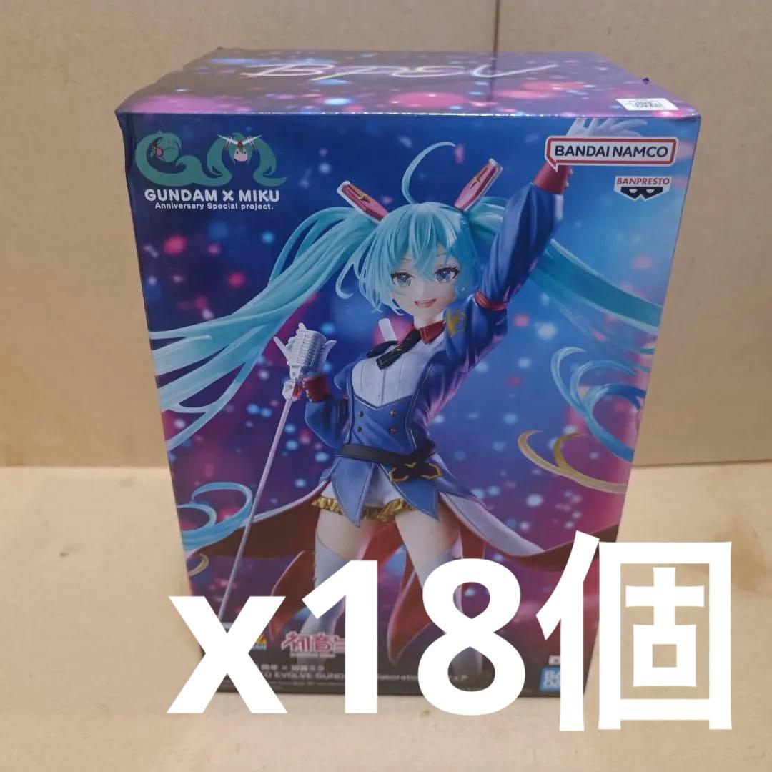 ガンダム45周年×初音ミク BANPRESTO EVOLVE フィギュア 18体