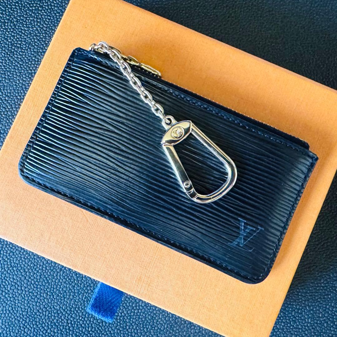 LOUIS VUITTON エピノワール ポシェットクレ &キーケース美品