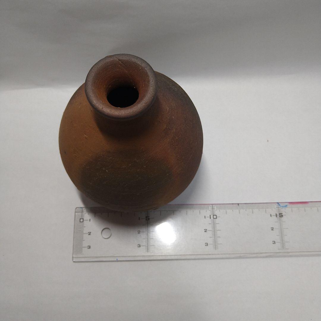 藤原雄　備前焼　徳利　３客