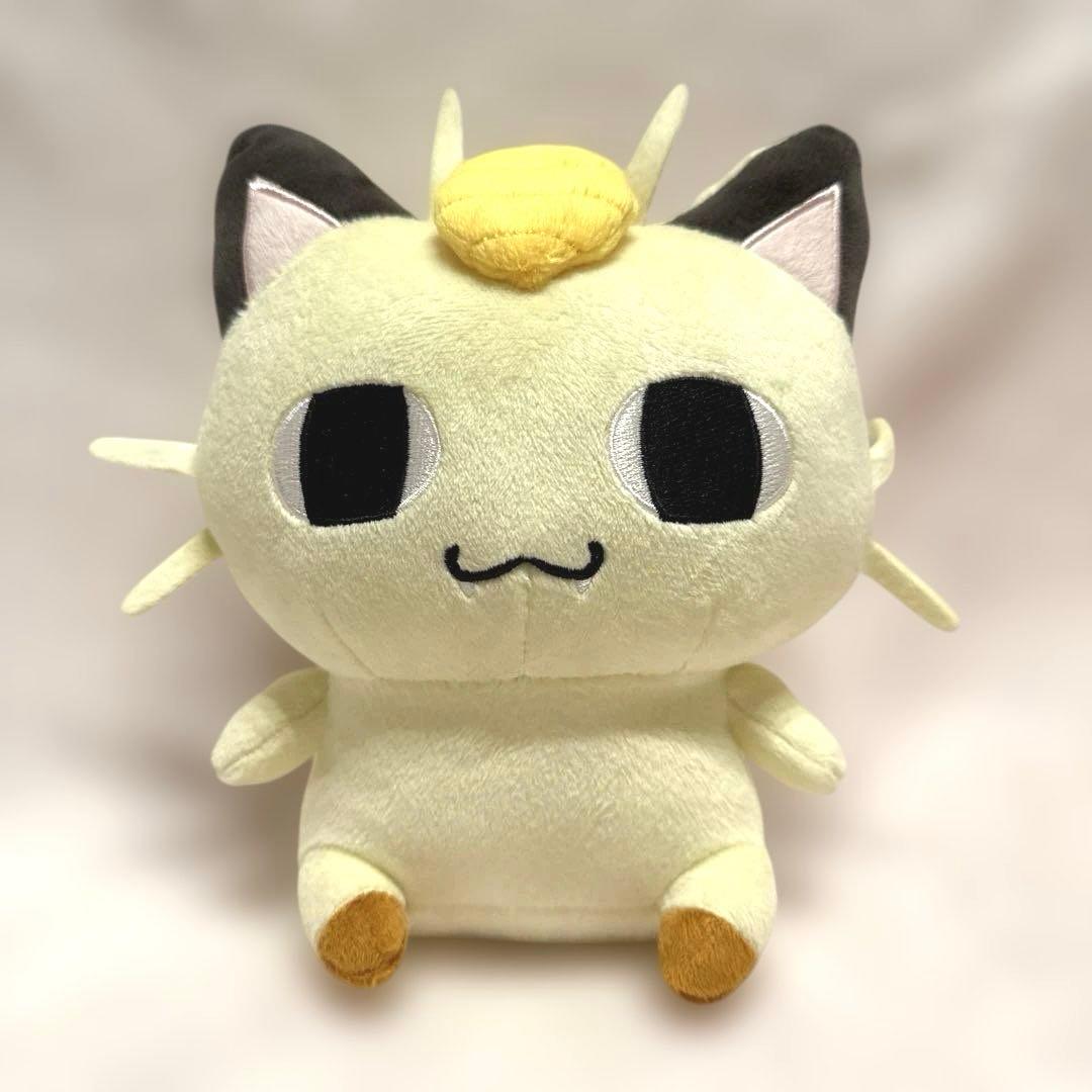 24じかんポケモンCHU ニャース ぬいぐるみ　ナガノ　コラボ