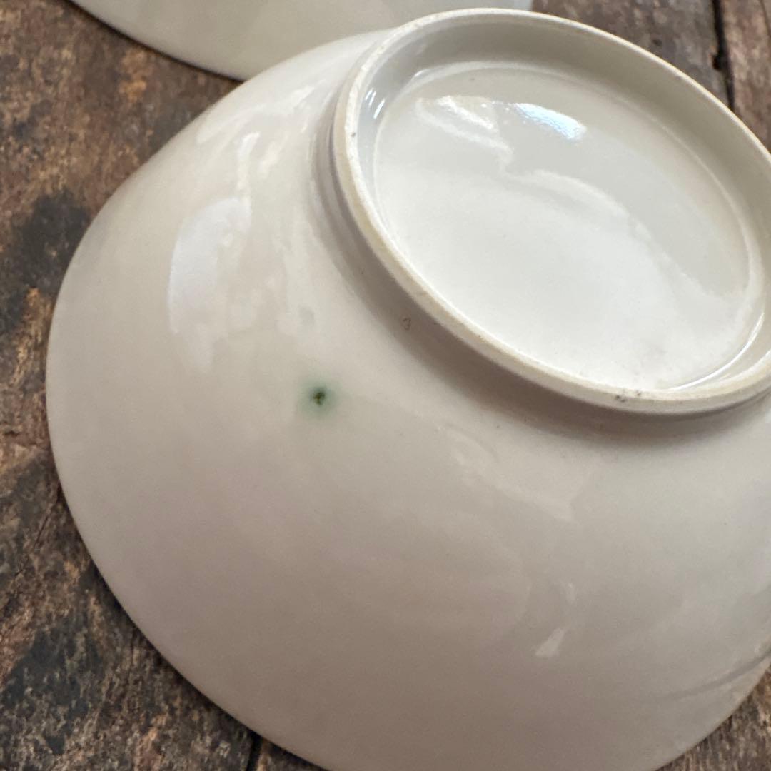 希少　砥部焼　淡黄磁　深皿　五客　白磁　白高麗