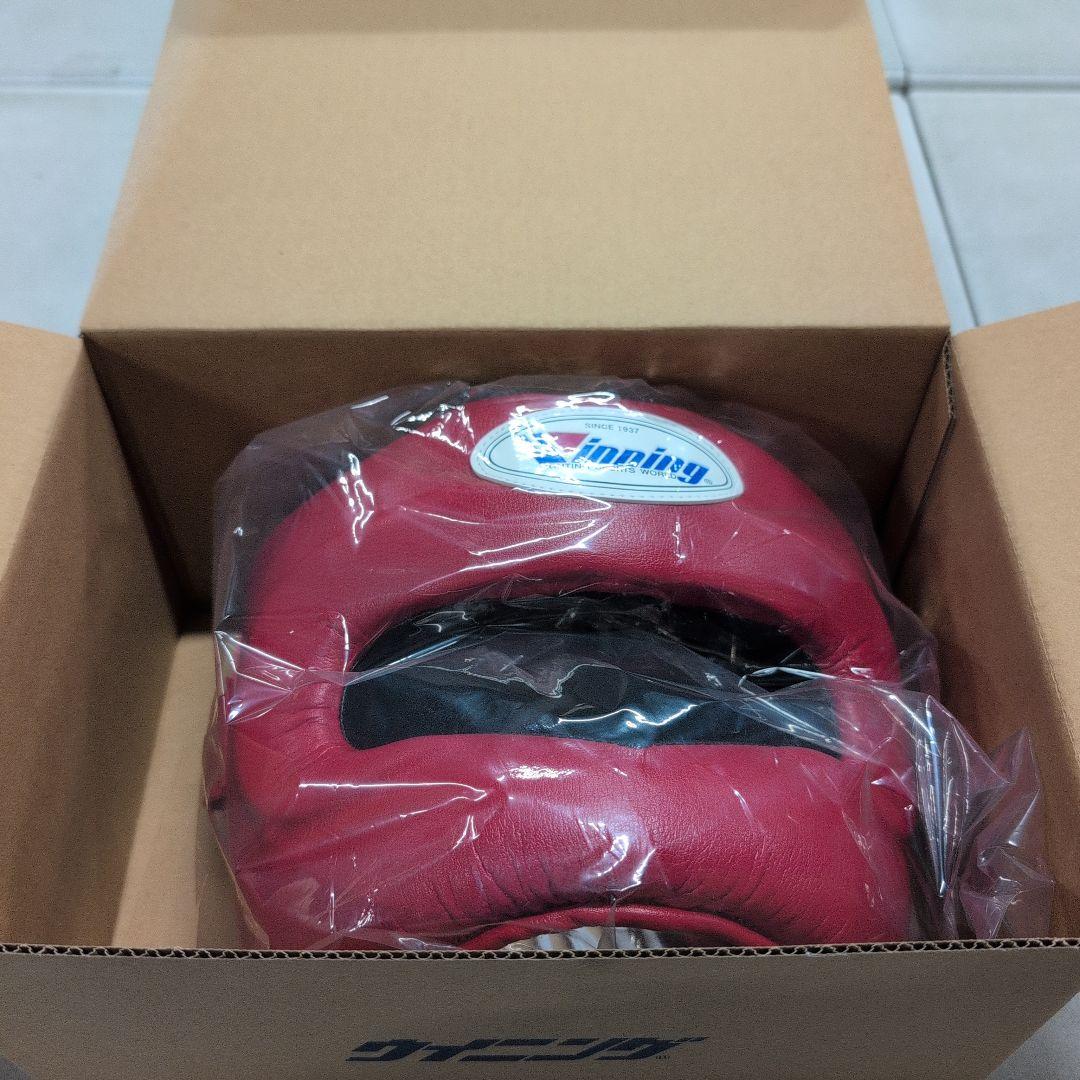 Winning FG-5000 ヘッドギア 赤★新品、Lサイズ