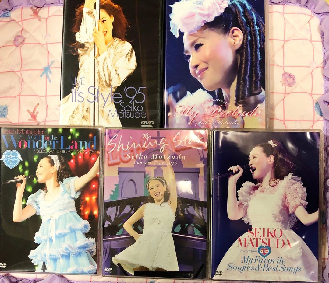松田聖子CONCERT TOUR DVD 5タイトル