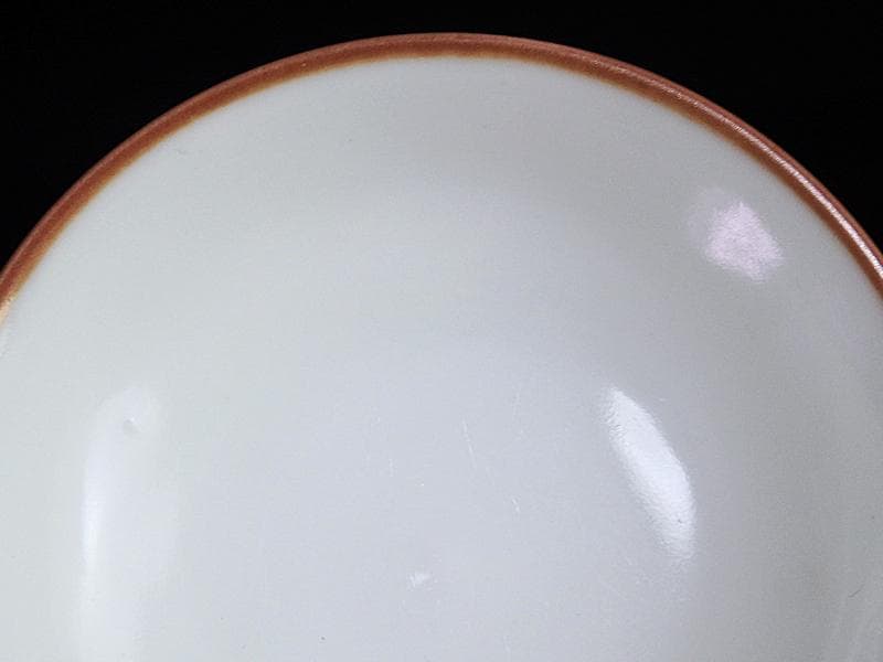 古伊万里　白磁　蓋向付　江戸中期　C358AS-fbjr