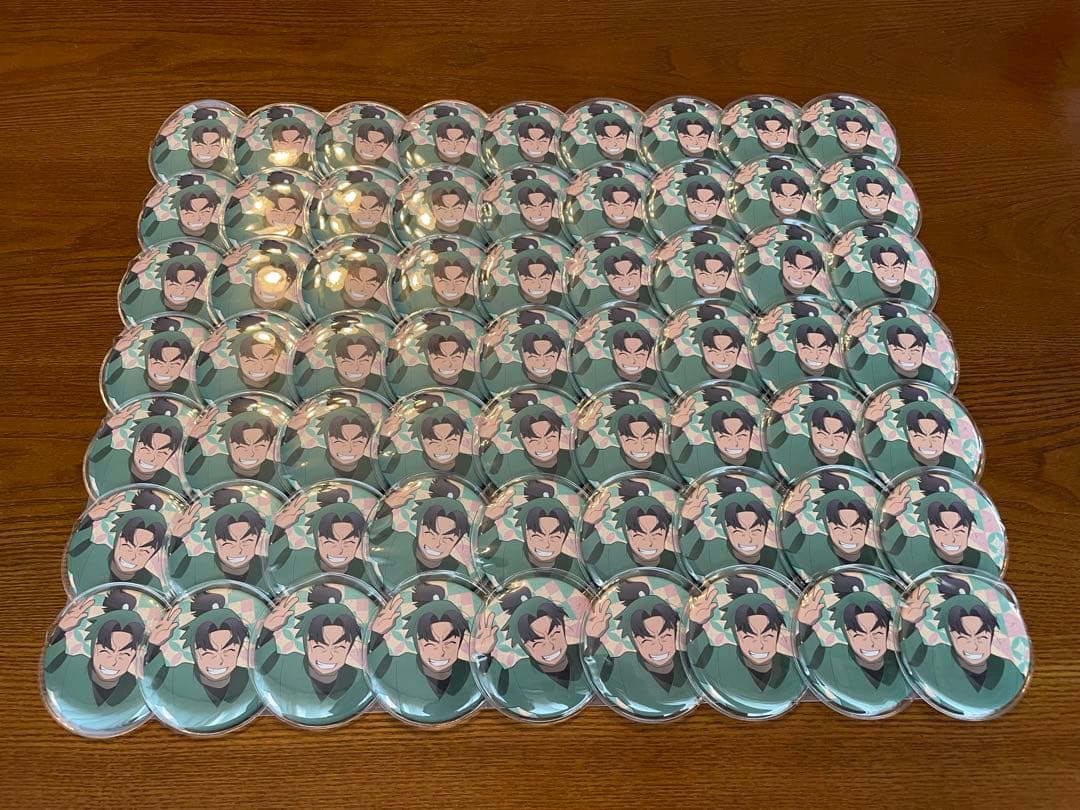 忍たま乱太郎 潮江文次郎 ただいま！忍術学園の段 痛バ 缶バッジ