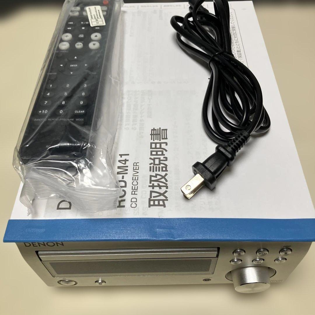 DENON CDレシーバー RCD-M41SP 整備動作品 2018年製