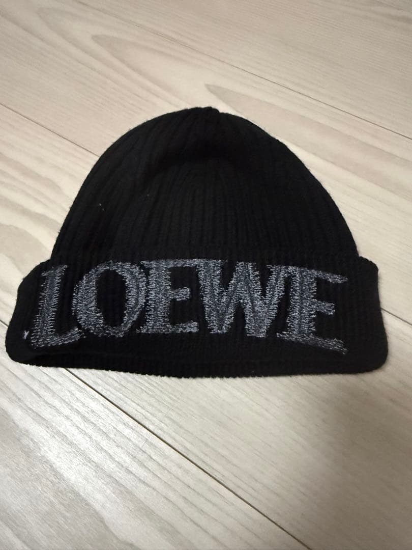 ヒ*デ様 LOEWE ブラック ニット帽