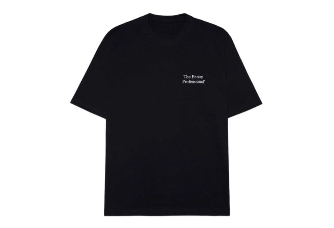 エンノイ Tシャツ XL スタイリスト私物　everyone 白刺繍　黒