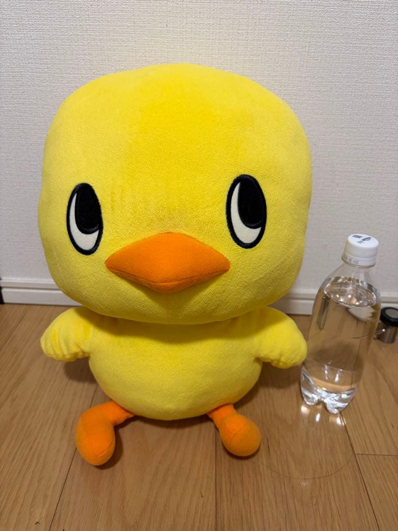 チキンラーメン　ひよこちゃん　ぬいぐるみ　全高約35センチ