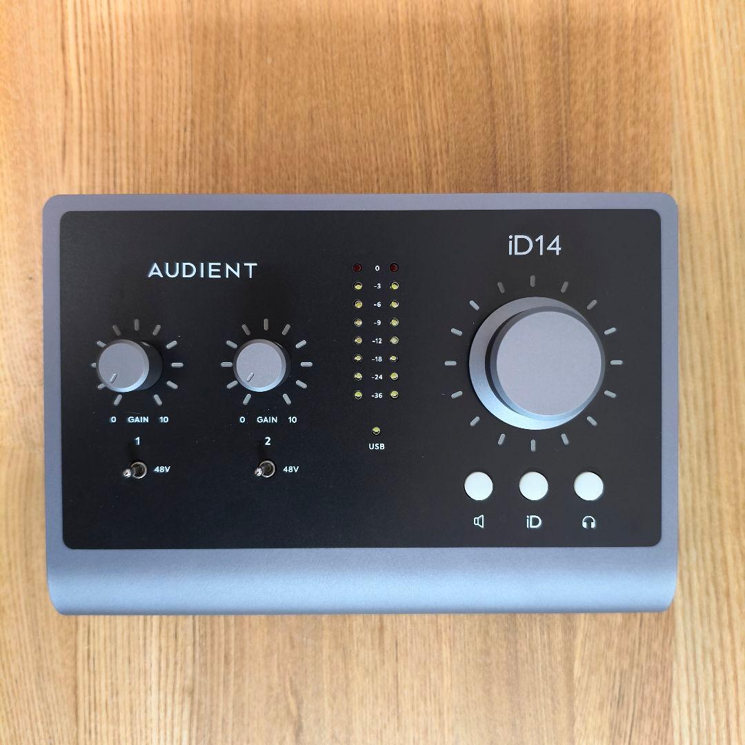 AUDIENT iD14mkⅡオーディオインターフェイス