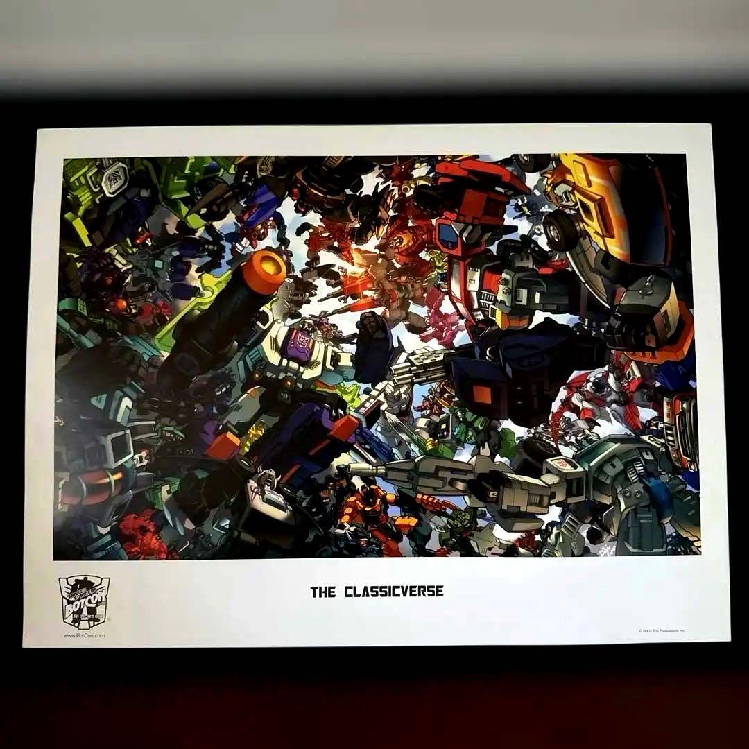 トランスフォーマー ポスター 限定 BotCon2007 リトグラフ