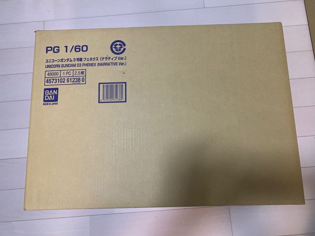 PG 1/60 ユニコーンガンダム 3号機 フェネクス　ナラティブVer．