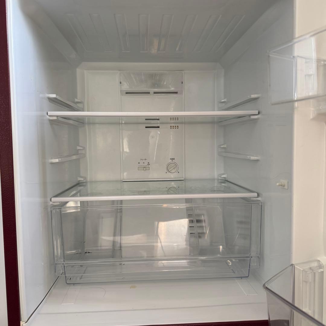 中古2ドア 冷蔵庫 アクア aqa-16g 2018年製 取扱説明書あり