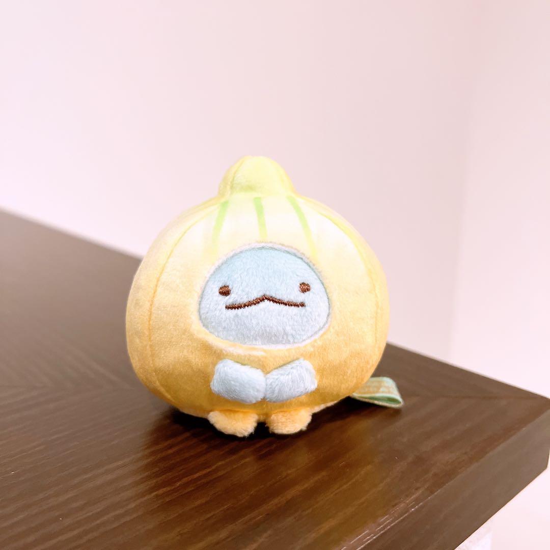 すみっコぐらし　たべもの王国　受注　とかげ　たまねぎ　てのりぬいぐるみ