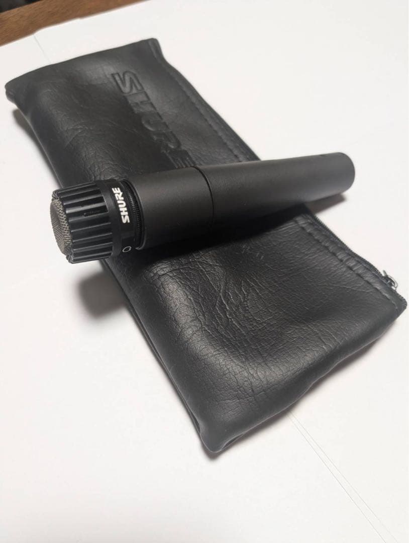 【美品＆使用頻度少なめ】SHURE SM57 ダイナミックマイク 本体とケース