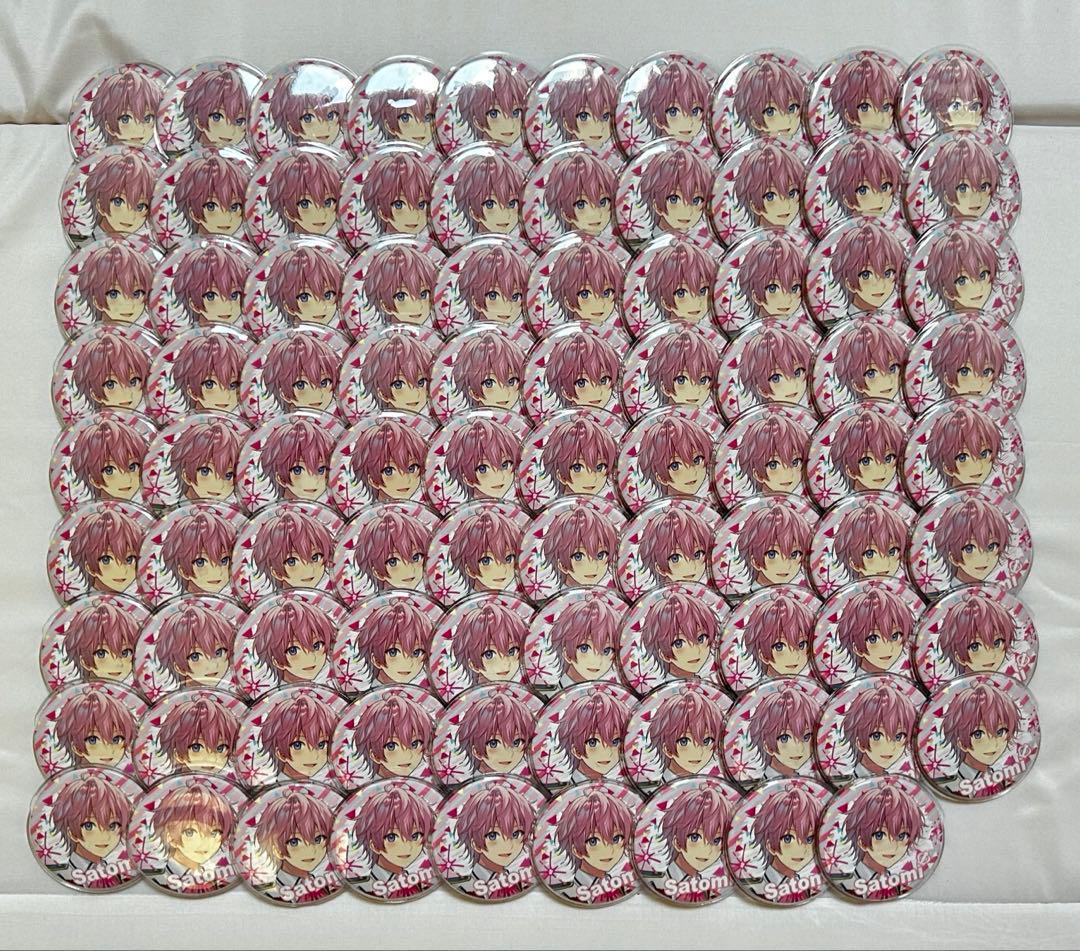さとみくん 2022Spring等身 缶バッジ 89個