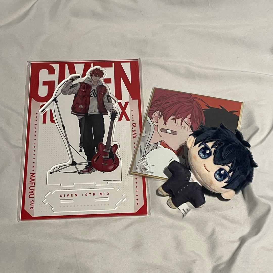 ギヴン Given 色紙 りつまふ 真冬 アクリルスタンド 立夏 ぬいパル