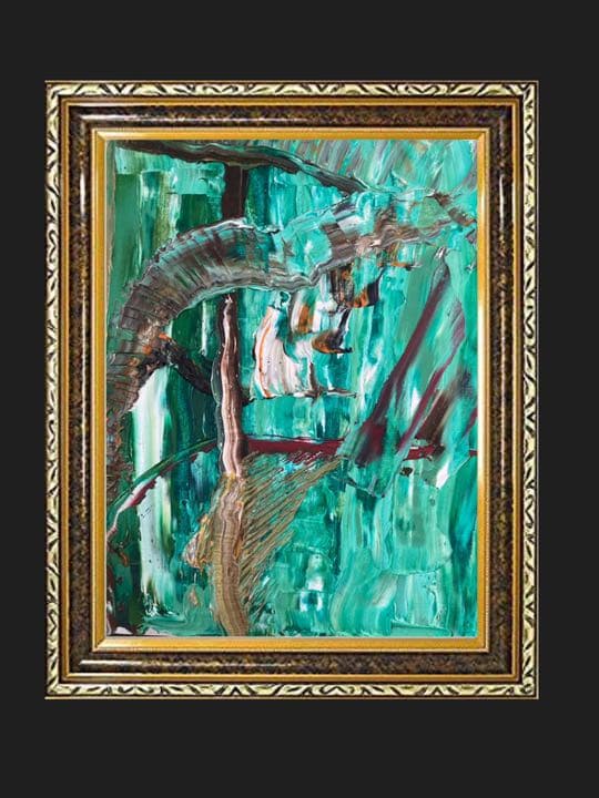 絵画　油絵絵画　art artist m.t