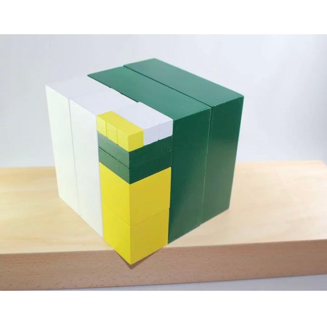 モンテッソーリ　3の累乗キューブ　Montessori